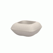 Pot de fleurs design PILLOW - écru granit Pot de fleurs design PILLOW - écru granit