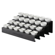 Présentoir à ramequins 24 - lopo - 500x360x180 mm - CPR24L Présentoir à ramequins 24 - lopo - 500x360x180 mm - CPR24L