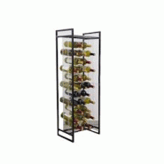 Range-bouteilles Reserva sur pied 27 bouteilles déco VinoGuard - noir métal VG-Rsv-27-N Range-bouteilles Reserva sur pied 27 bouteilles déco VinoGuard - noir métal VG-Rsv-27-N