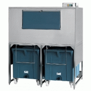 Conteneur à glaçons avec 2 chariots pour bab0005 bab0005/w capacité 300 kg + 2x 108 kg - Z/NDRBIN11 Conteneur à glaçons avec 2 chariots pour bab0005 bab0005/w capacité 300 kg + 2x 108 kg - Z/NDRBIN11
