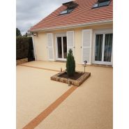 Sol drainant le Tapis de Marbre pour allées de jardin, terrasses, entrée garage