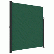 VidaXL Auvent latéral rétractable vert foncé 220x500 cm Modèle Helios Évasion Pro - vert 4004485