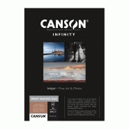 Papier canson printmaking rag 310gr/m², a2, 25 feuilles