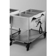 Chariot bain marie - enodis - a eau