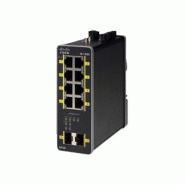 Cisco IE-1000-8P2S-LM commutateur réseau Géré Gigabit Ethernet (10/100/1000) Noir Connexion Ethernet, supportant l'alimentation via ce port (PoE)_0