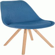 Décoshop26 - Chaise de salle à manger x1 style scandinave en tissu bleu pieds en bois clair 10_0001478 - bleu Bois massif 3000250498807 Décoshop26 - Chaise de salle à manger x1 style scandinave en tissu bleu pieds en bois clair 10_0001478 - bleu Bois massif 3000250498807