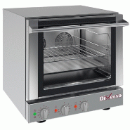 Diamond - Four électrique à convection, 4x 460x340 mm + salamandre - réf. WR-B43S-1B - gris AKS-WR-B43S-1B Diamond - Four électrique à convection, 4x 460x340 mm + salamandre - réf. WR-B43S-1B - gris AKS-WR-B43S-1B