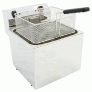 Friteuse electrique 12 litres de table - 355x495x325 mm - 4500 W 230/1V - 4412210V Eurast - inox 4412210V Friteuse electrique 12 litres de table - 355x495x325 mm - 4500 W 230/1V - 4412210V Eurast - inox 4412210V