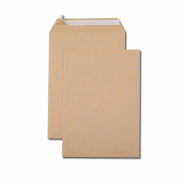 GPV Boîte de 250 pochettes Everyday kraft brun 229x324/C4, 90 g/m², adhésives avec bande - 3250650005048