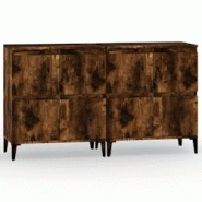 Helloshop26 - Buffet bahut commode armoire meuble de rangement organisateur cuisine salle de séjour salons lot de 2 60 x 35 x 70 cm 02_0036746 - 3000 Helloshop26 - Buffet bahut commode armoire meuble de rangement organisateur cuisine salle de séjour salons lot de 2 60 x 35 x 70 cm 02_0036746 - 3000