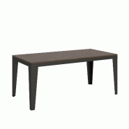 Itamoby Table Extensible 90X180/284 Cm Flame Evolution Noyer Structure Anthracite - marron VE180TAFLMEVO-NC-AN