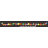Jeux thermocollés - Chenille alphabet majuscule - Référence BTJT01 Jeux thermocollés - Chenille alphabet majuscule - Référence BTJT01