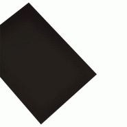Magnetoplan Feuille de papier magnétique, format A4, noir - noir 4013695008264
