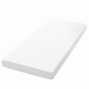 Merax Matelas 3x90 cm, H200, confortable, ergonomique, respirant, durable, housse antidérapante avec poignées, certifié Oeko-Tex - blanc multi-mat�