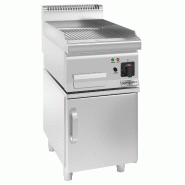 Plaque de cuisson électrique - 3,6 kW - Rainurée - avec sous-structure à 1 porte  - Mario 700 | GGM -EBGK400-E-UBK400-E
