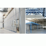 Plateforme de stockage en hauteur ou mezzanine industrielle