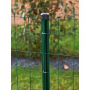 Poteau Univers - Poteau rond pour tous types de grillages et applications - Ø38/48/60 mm - Finition galvanisée ou plastifiée_1