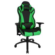 Siège réglable avec coussin appui-tête et accoudoirs 4D - AZGENON Z300 VERT - Réf : AZG_Z300_BKGRN