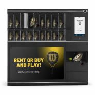 Casier de location intelligent pour équipements électroniques et informatiques - service 24h/24 et 7j/7 avec portes transparentes