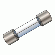CHAUVIN ARNOUX - Fusible de rechange format 5x20 - Intensité de coupure 125mA - 250V - 35A - Livré en quantité de 10