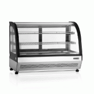 Comptoirs réfrigéré à desserts à poser bombé 130 litres - PLCT900C/BLACK