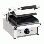 Grill contact électrique plaques rainurées | Bartscher - A150670