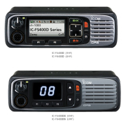 Mobile radio numérique professionnel PMR avec menu intuitif, ergonomique et personnalisable- série IC-F5400D / DP