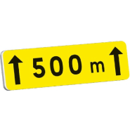 Panonceaux Taliasign KM 900x250 mm classe 2 Dangers Temporaires - PNTLGLV2KM2-TL02/P_0