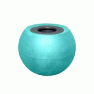 PLAST'UP ROTOMOULAGE Pots de fleurs sphérique xxl speranza 325l-lot de 2 - MENTHEFRAICHE - bleu 0750122561001