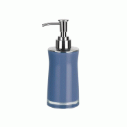 SPIRELLA Sydney Distributeur de savon en acrylique couleur bleu uni - bleu multi-matériau 10.19855