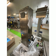 Bande transporteuse VARPE avec balance - Référence : C11857 - Modèle V-2000 en acier inoxydable 304