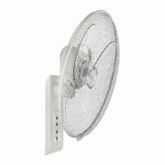 Casafan Ventilateur mural Greyhound LG avec télécommande Gris / Argent / Titan 54 - gris plastique 15917