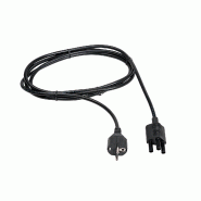 CHAUVIN ARNOUX - Cordon de test pour prise secteur 2P+T format EU - Pour contrôleurs d'installation basse tension CA 6113, CA 6116, CA 6117