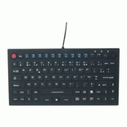 CUC Exertis Connect 574436 clavier Souris incluse Industriel USB ÄÅ½ERTY Français Noir