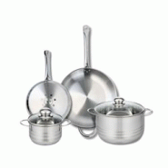 Ensemble de 2 Poêles de cuisson 24 et 32 cm et 2 faitouts 16 et 24 cm Elo Profi Brillant - gris 3176239987966 Ensemble de 2 Poêles de cuisson 24 et 32 cm et 2 faitouts 16 et 24 cm Elo Profi Brillant - gris 3176239987966