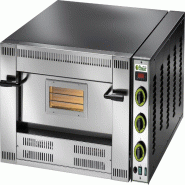Fimar Four à pizza à gaz manuel modèle FGI9. 1 chambre de cuisson. Dessus réfractaire et éclairage. Capacité 9 pizzas. - 857