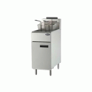 Friteuse professionnelle atosa à Gaz de Ville 21 L – Haut Rendement - inox ATFS-40NG