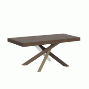 Itamoby Table Extensible 90X130/234 Cm Volantis Premium Structure Noyer 4/C - marron 8050598201664