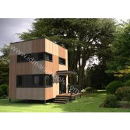 Lille - studio de jardin - id maison bois - toit plat 37m2
