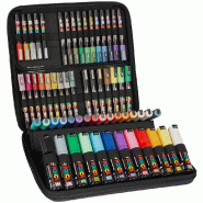 Mallette De 60 Marqueurs Posca - multicolore M POSCA/60 001