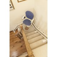 Monte escalier courbe platinum Monte escalier courbe platinum