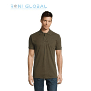 Polo de travail homme en coton/polyester - PRIME SOL'S - Ref: sol-00571 - Col et manches en côte 1x1, coutures renforcées_0