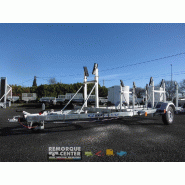 Porte voilier GALAXY - G1000 / GS13V - PTAC : 1350Kg - 1 essieu - Sun Way - Reference -D2416-PAT