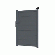 Portillon aluminium paris - portipar100160g