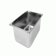 Schneider - Bac à glace, acier inoxydable, 360 x 250 x 150 mm - 11,2 L - inox 199617 Schneider - Bac à glace, acier inoxydable, 360 x 250 x 150 mm - 11,2 L - inox 199617