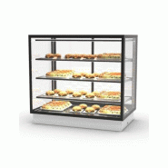 Vitrine chauffante INTEGRA Drop-In - 4 niveaux - 1000 mm - H815 mm | Sayl Barcelona- Accès Grab & Go - 674005070469