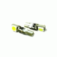 Ampoule veilleuse à led t5 smd 2w canbus- blanc  t5-002-2w /2