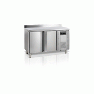 Desserte réfrigérée positive 2 portes - inox AISI304 - 230 litres - TEFCOLD SK6210/+SP_0