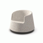 Fauteuil à bascule ROULETTE - écru granit