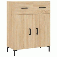 Helloshop26 - Buffet bahut commode armoire meuble de rangement organisateur cuisine salle de séjour salon sonoma 69,5 x 34 x 90 cm 02_0031650 - 30002 Helloshop26 - Buffet bahut commode armoire meuble de rangement organisateur cuisine salle de séjour salon sonoma 69,5 x 34 x 90 cm 02_0031650 - 30002